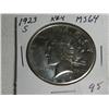 Image 1 : 1923-S PEACE DOLLAR