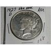 Image 1 : 1927-D PEACE DOLLAR