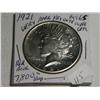 Image 1 : 1921 PEACE DOLLAR