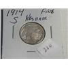 Image 1 : 1914-S BUFFALO NICKEL