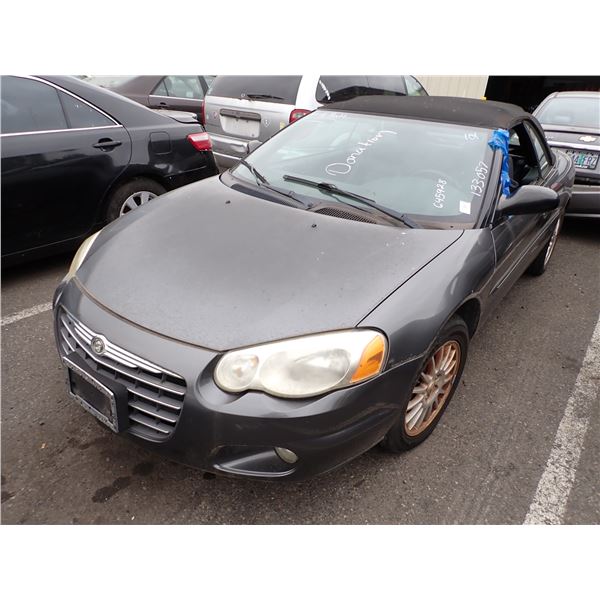 2005 Chrysler Sebring