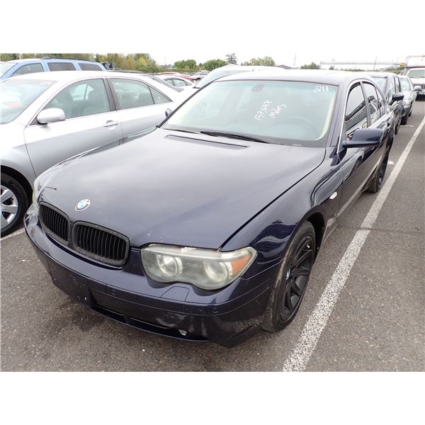 2003 BMW 745i