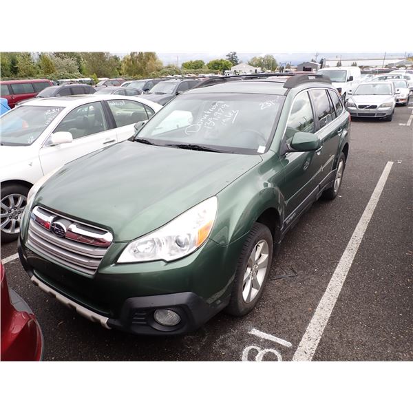 2013 Subaru Outback