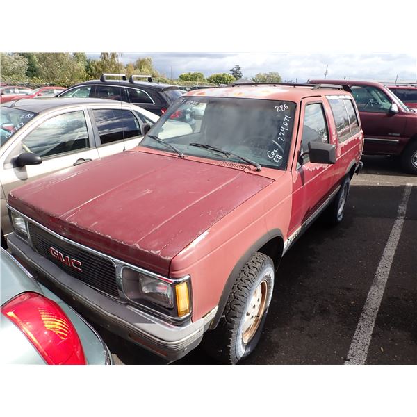 1991 GMC S-15 Jimmy