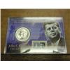 Image 1 : JFK Coin And Stamp Set (UNC) 1964 Half & Stamp