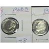 1968-S And1970-S Roosevelt Dimes (Proof)