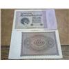 Image 1 : 20-1923 German 100,000 Mark Inflation Notes