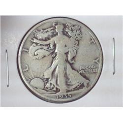 1935 Walking Liberty Half Dollar