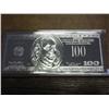Silver Leaf $100 Bill (Large Size) Not Real