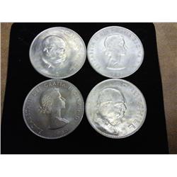 4-1965 Great Britain Churchill Crowns (UNC)