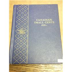 Deluxe Whitman Album Canadian Small Cents 1920+