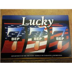 Lucky 7's-2006 One Dollar FRN (1st 4 Digits 7777)