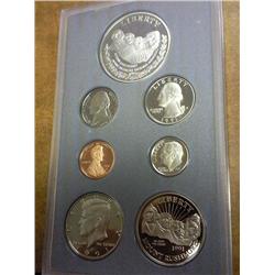 1991 US Prestige Proof Set (No Box) As Shown