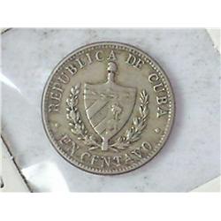 1946 Cuba 1 Centavo