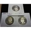 1979-S, 80-S And 85-S Washington Quarters (Proof)