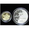 Image 1 : 2002 Salt Lake Olympic Winter Games 2 Coin Set