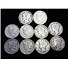 Image 1 : 10 Assorted Mercury Dimes