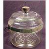 Image 1 : VINTAGE GLASS GAS CONTAINER W/ HANDLE