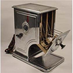 VINTAGE ART DECO UNIVERSAL ELECTRIC TOASTER - Unte