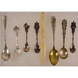 LOT OF VINTAGE CONDIMENT UTENSILS