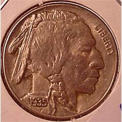 1935-S BUFFALO NICKEL - AU