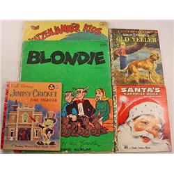 LOT OF 5 VINTAGE CHILDRENS BOOKS - INCL. GIANT COM
