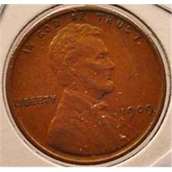 1909-P VDB LINCOLN CENT - CH XF