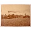 Image 1 : LARGE VINTAGE FARMING MOUNTED PHOTO - ND - W/ MACH