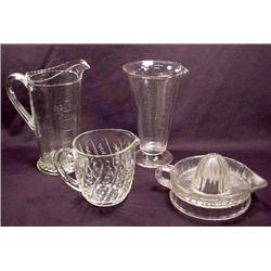 LOT OF VINTAGE GLASSWARE - Incl. Sunkist Juice Rea