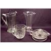 Image 1 : LOT OF VINTAGE GLASSWARE - Incl. Sunkist Juice Rea