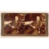 Image 1 : ANTIQUE WILLIAM H. TAFT STEREOVIEW CARD - Underwoo