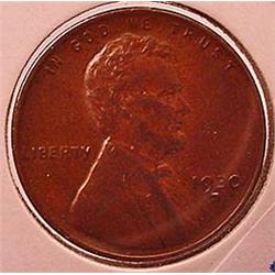 1930-D LINCOLN CENT - CH AU