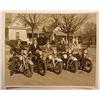 Image 1 : GREAT VINTAGE RIDERS ON MOTORCYCLES 10X8 PHOYO - M