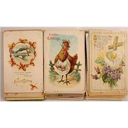 LOT OF APPROX. 100 VINTAGE POSTCARDS - Incl. Holid