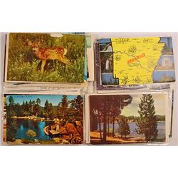 LOT OF APPROX. 100 VINTAGE POSTCARDS - Incl. Build