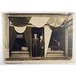 VINTAGE SRY CLEANING STORE EXTERIOR MOUNTED PHOTO 