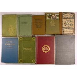 LOT OF 8 VINTAGE HARDCOVER BOOKS - Incl. Longfello