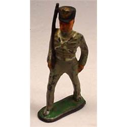 VINTAGE BARCLAY LEAD SOLDIER B38  NO. 718 WEST POI