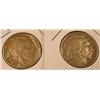 Image 1 : LOT OF 2 BUFFALO NICKELS - 1937-P XF and 1936-S AU
