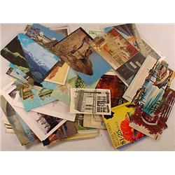 LOT OF APPROX. 100 VINTAGE POSTCARDS - Incl. Holid