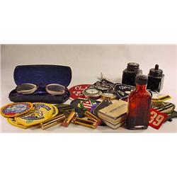 LOT OF MISC. TREASURES - Incl. Military Patches, D