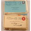 Image 1 : LARGE LOT OF VINTAGE STAMPED ENVELOPES - Postmarke