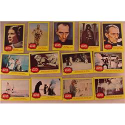 LOT OF APPROX. 15 1977 STAR WARS TRADING CARDS
