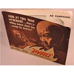 VINTAGE "PYRO" LARGE SIZE MOVIE PRESSBOOK - "The T