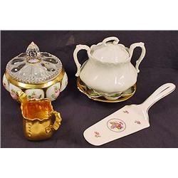 LOT OF MISC. TREASURES - Incl. Vienna China Sugar,