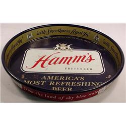 VINTAGE HAMMS BEER TRAY