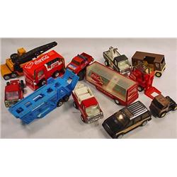 LOT OF VINTAGE BUDDY L TRUCKS