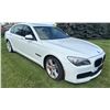 Image 7 : 2012 BMW 750Li xDrive Sedan White with Beige Leather Interior