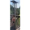 Image 4 : Pyramid-Style Propane Patio Heater with Glass Tube