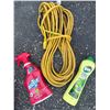 Image 3 : Rigid 5.0 HP Wet/Dry Vacuum, Step Ladder, Extension Cord, and Cleaning Supplies